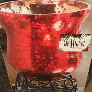 NOT FOR SALE! Red Candle Holder
